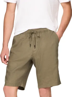 Tommy Hilfiger Men's Summer Linen Shorts 10 Inch in Relaxed Fit