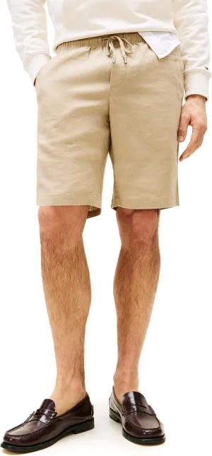Tommy Hilfiger Men's Summer Linen Shorts 10 Inch in Relaxed Fit