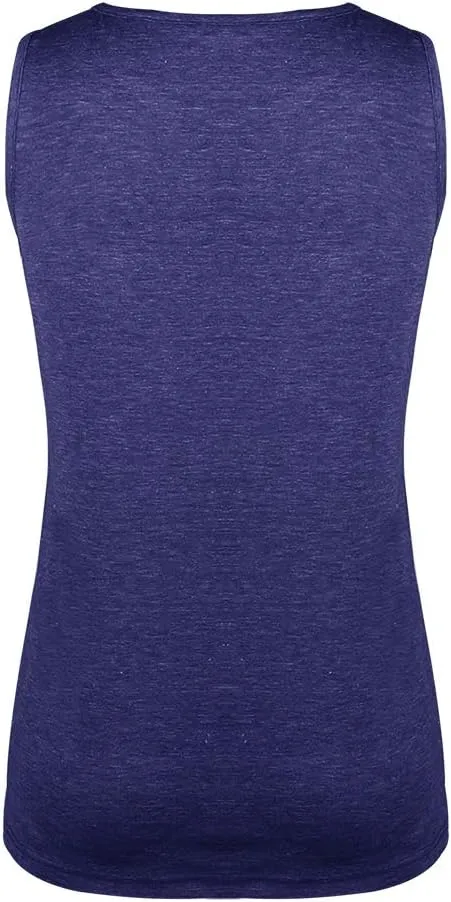 Womens Summer Tank Tops Twist Knot Casual Sleeveless Shirts Blouses Loose Fit Flowy Tunics Tops