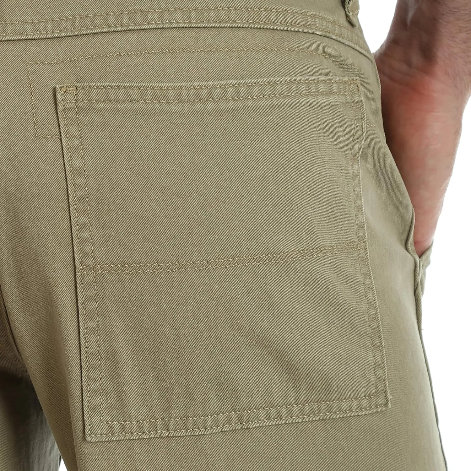 Wrangler Authentics Men's Twill Relaxed Fit Cargo Pant (Logan)