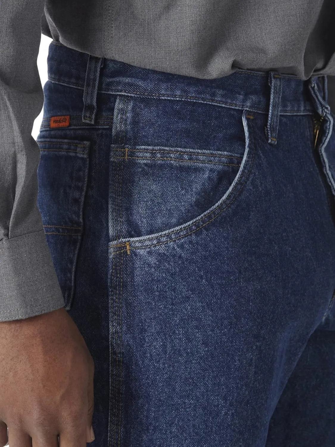 Wrangler Riggs Workwear Men's FR Flame Resistant Relaxed Fit Jean
