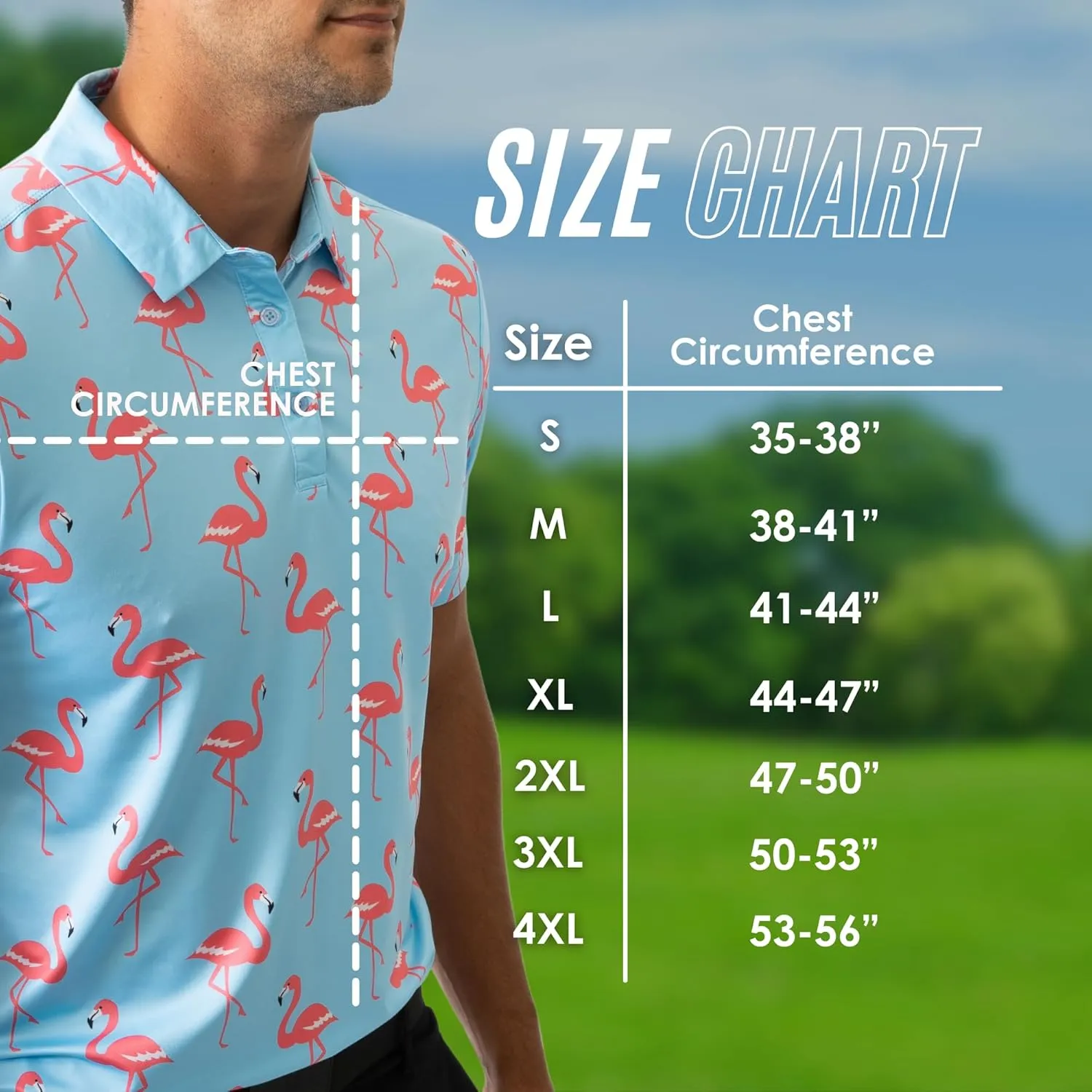 YATTA GOLF - Mens Golf Shirt Moisture Wicking Quick-Dry Short Sleeve - Standout Performance Casual Polo Shirts for Men
